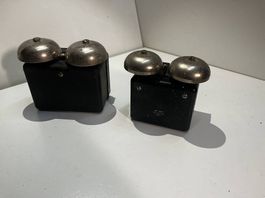 2x Vintage Doppelklingelglocke 1963  Bakelit, Sammlerstück