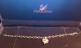 Swarovski Armband mit Herz Anhänger 19 cm