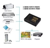 4K HDMI-Kompatibel Switcher HD1080P 5 Port HD