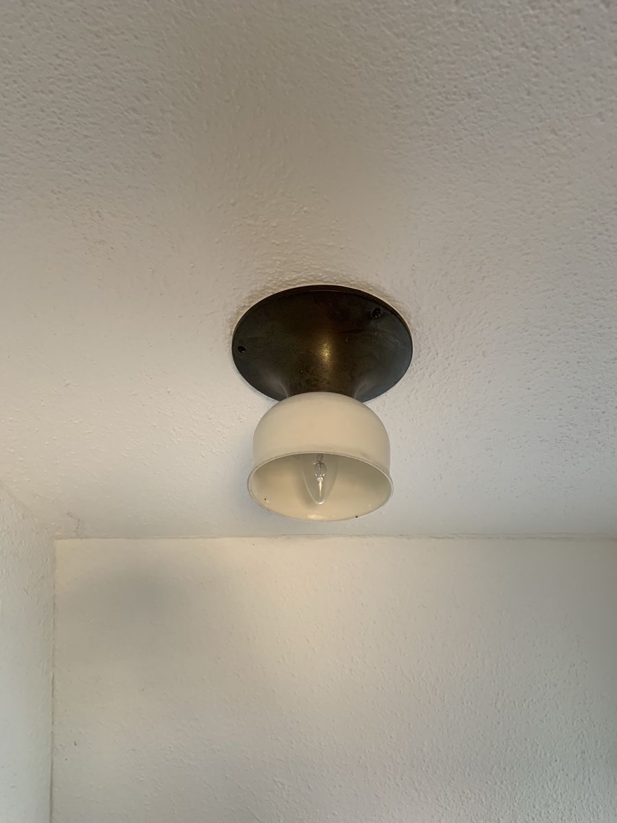 Lampadari & plafoniere: Deckenleuchte Messing/Glas – Usato da Elgg venduto da dan_f8gv 1