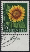 10 Rp. Sonnenblume mit TAB (Girasole)