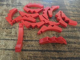 lego 30099 lot de 14 pièces Red Arch 1 x 5 x 4 Inverted