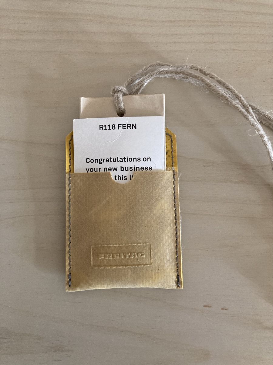 Freitag Taschen: Freitag Reference Fern R118 hellgelb – Neu (gemäss Beschreibung) aus Zürich von DeMaria 8