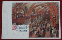 Bern 1901 - Kornhauskeller