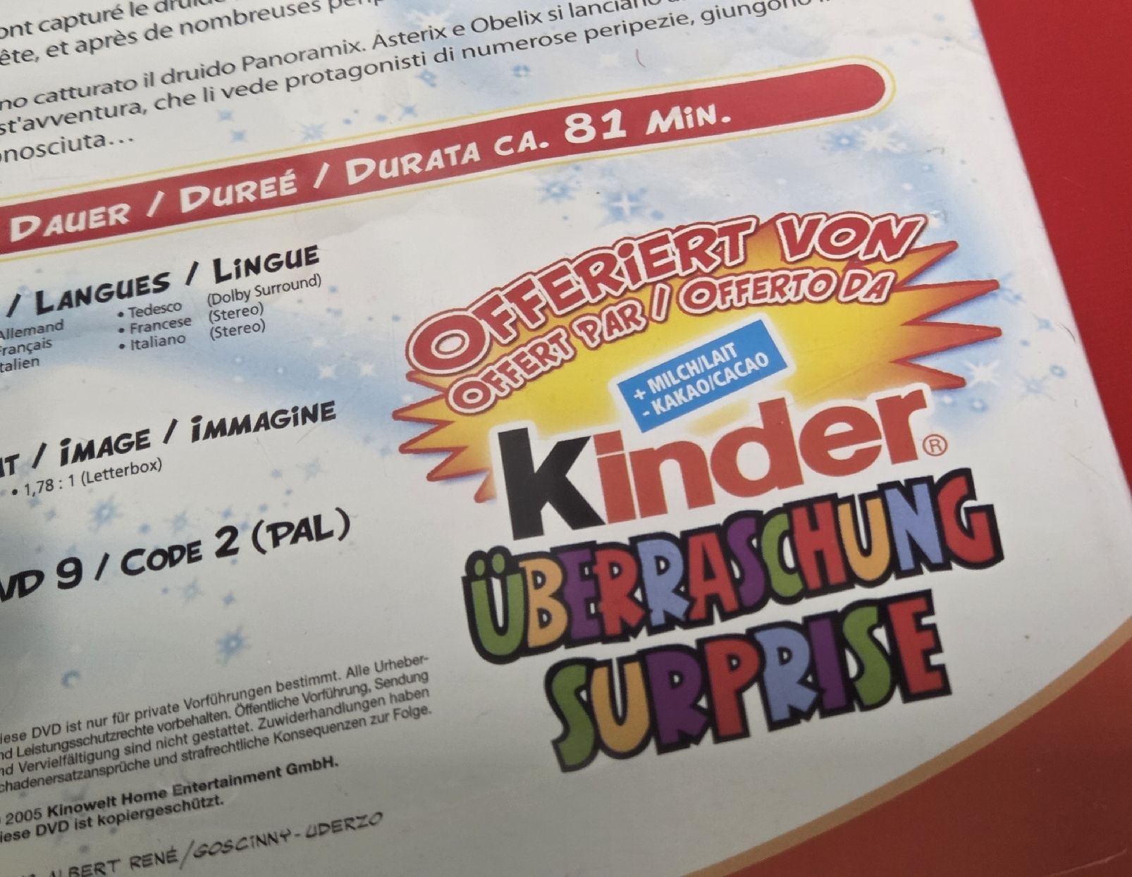 Alle DVDs: Asterix in Amerika - Promo Version / Presse Version (DVD) – Gebraucht aus Reinach BL von _MasterK_ 2