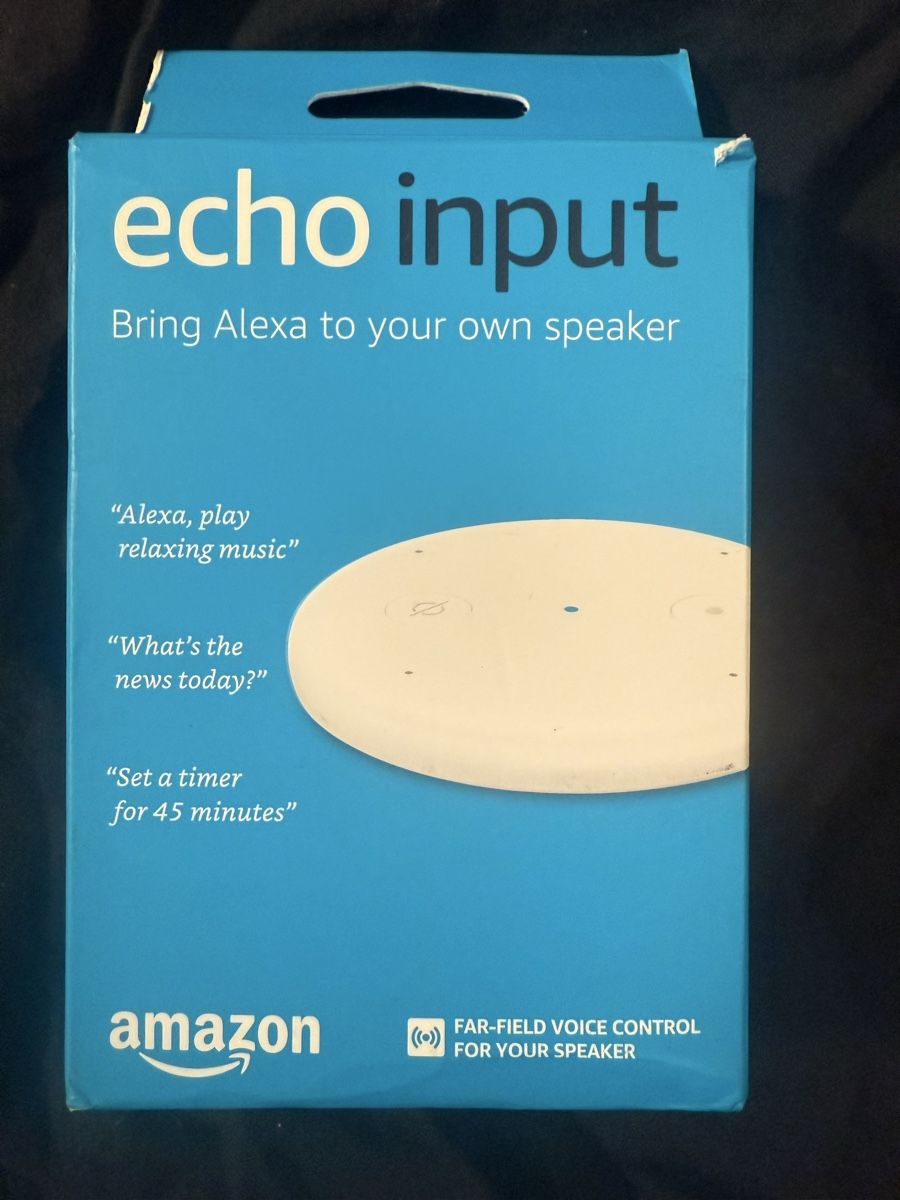 Amazon Lautsprecher: Amazon Echo Input - Bringen Sie Alexa zu Ihrer Unterhaltung – Gebraucht aus Moosseedorf von ram_c65w