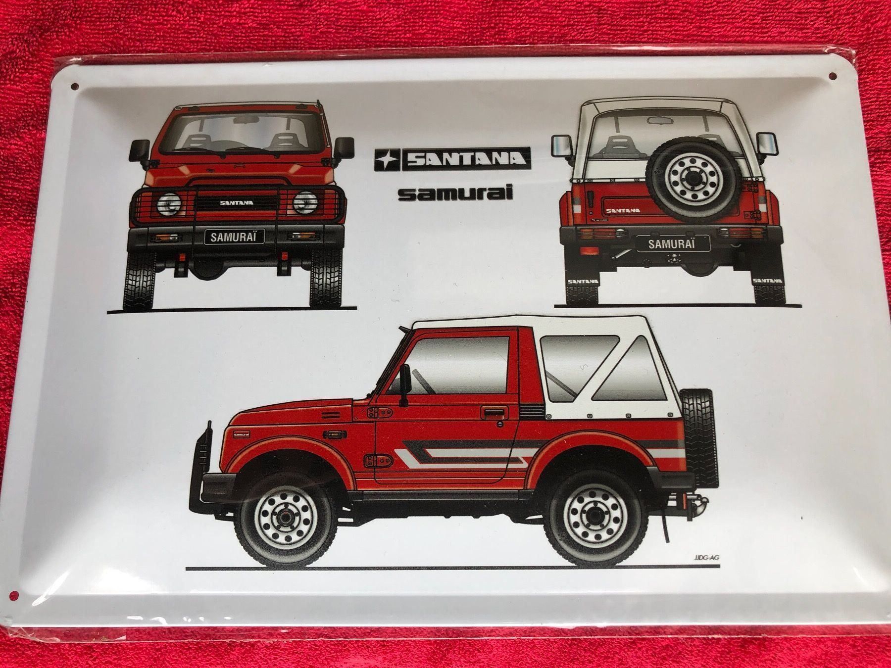 Insegne: Suzuki santana Samurai 4x4 Cabrio – Nuovo (secondo la descrizione) da Reinach AG venduto da rares75
