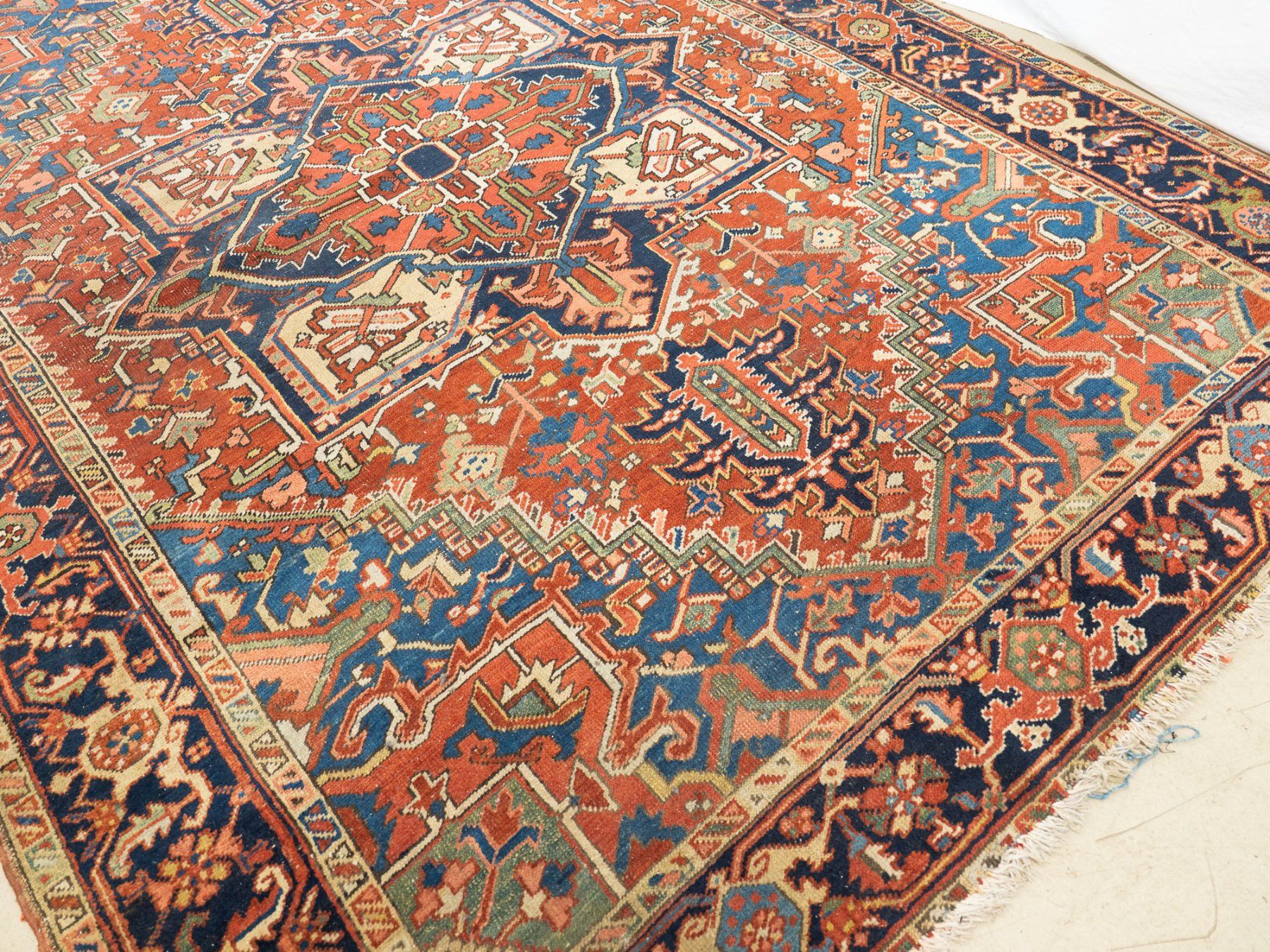 Teppiche: Heritz-Teppich - 211x292 cm, antik - Ref. 06/34 – Gebraucht aus Au ZH von BrockiAu 8