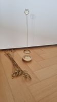 12 Tischnummerhalter gold