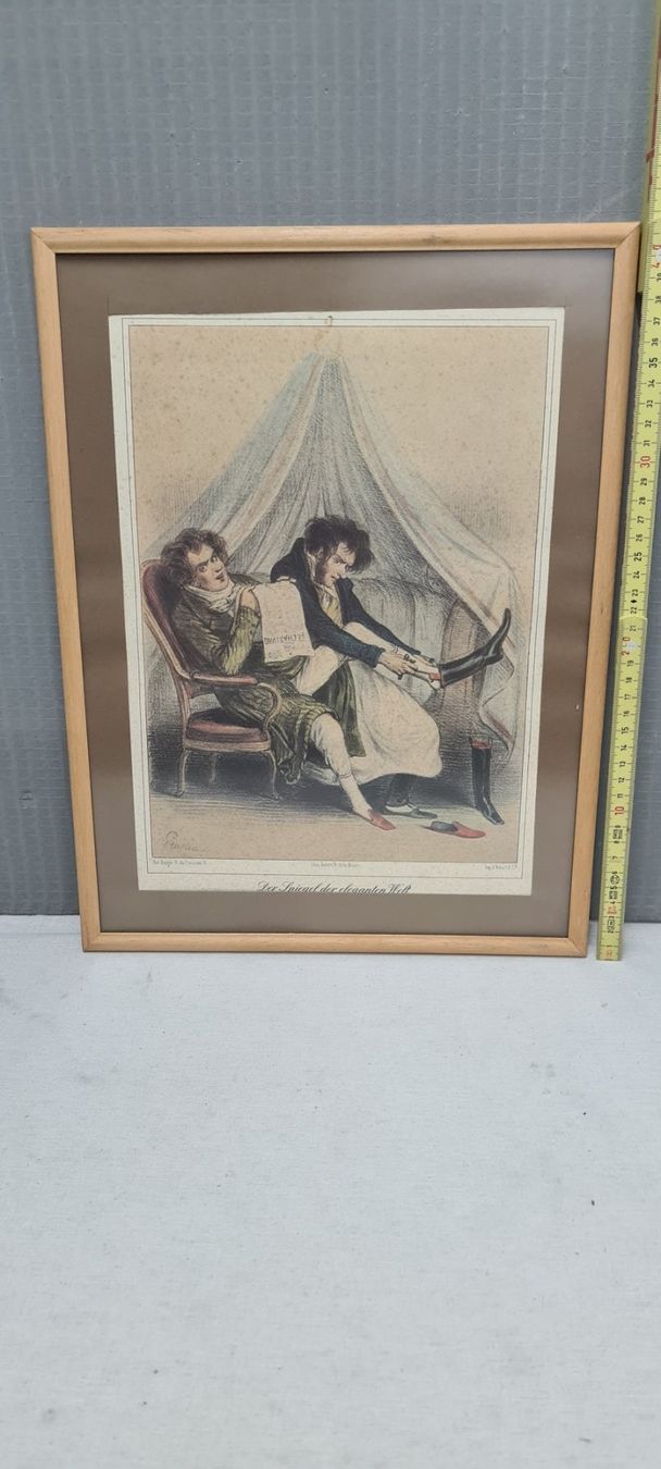 Grafiken & Lithographien: Der Schuh in der Karikatur, Lithographie – Gebraucht aus Sins von sagitarius58 1