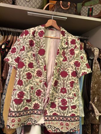 Vicolo Sommer Blazer mit Blumenmuster, Grösse  M, neuwertig