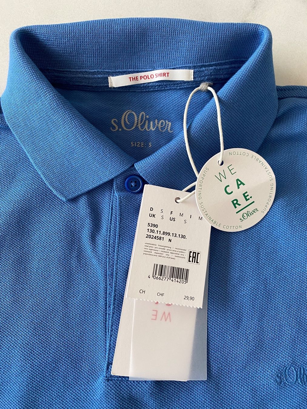 S.Oliver Polos: S.Oliver Herren Polo Gr. S – Neuf (Voir description) à Zollikon par Dory11 1