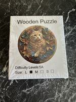 Holz Puzzle Katze – Neu 