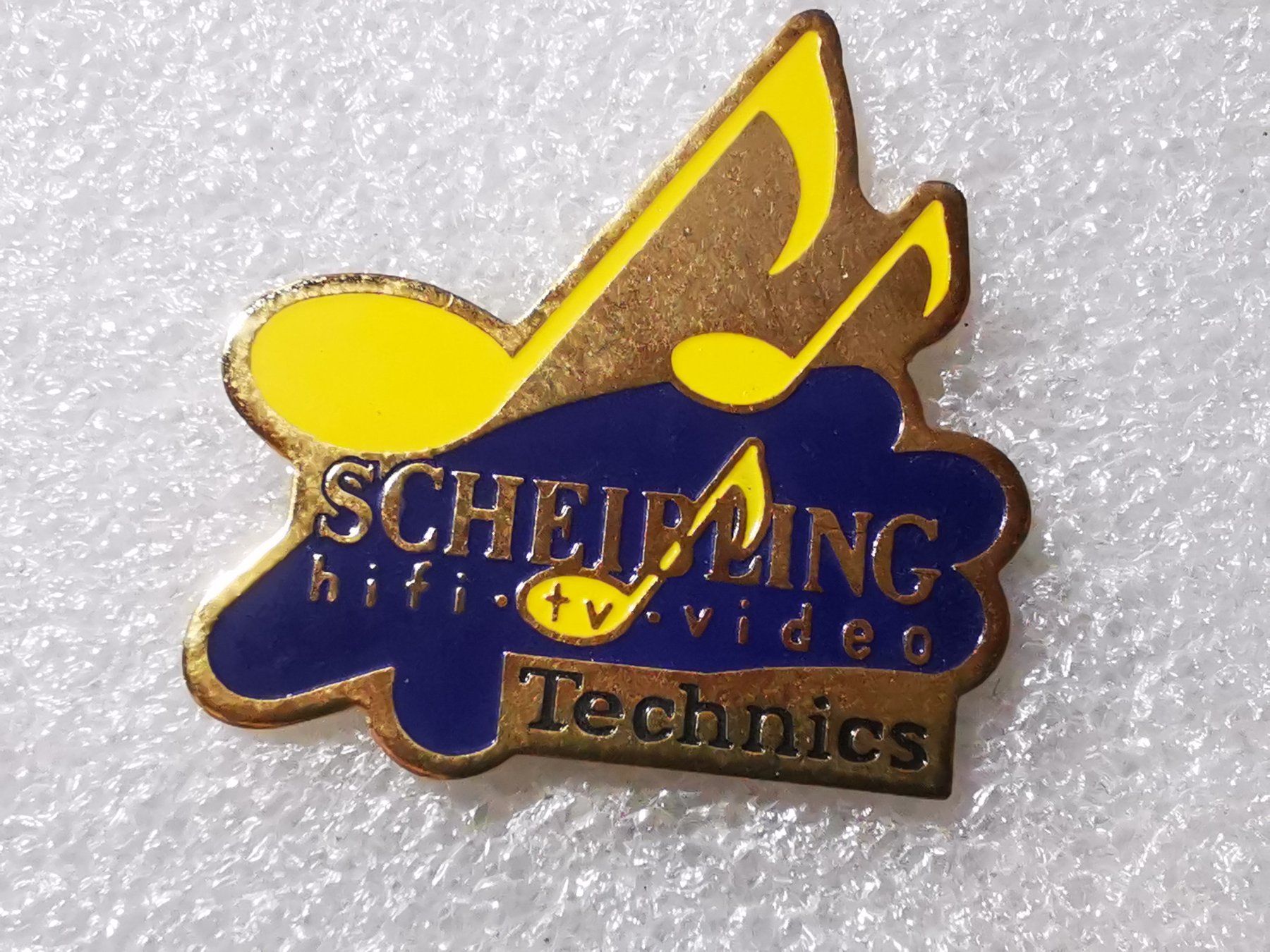 Placchette & Badge: Ansteckpin 128: Technics – Usato da Oppligen venduto da Pin-Fall-Shop