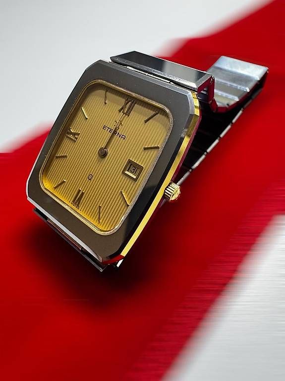 Orologi: Vintage Eterna Q Keramik  1990er Klassiker – Usato da Basel venduto da mkz_859r