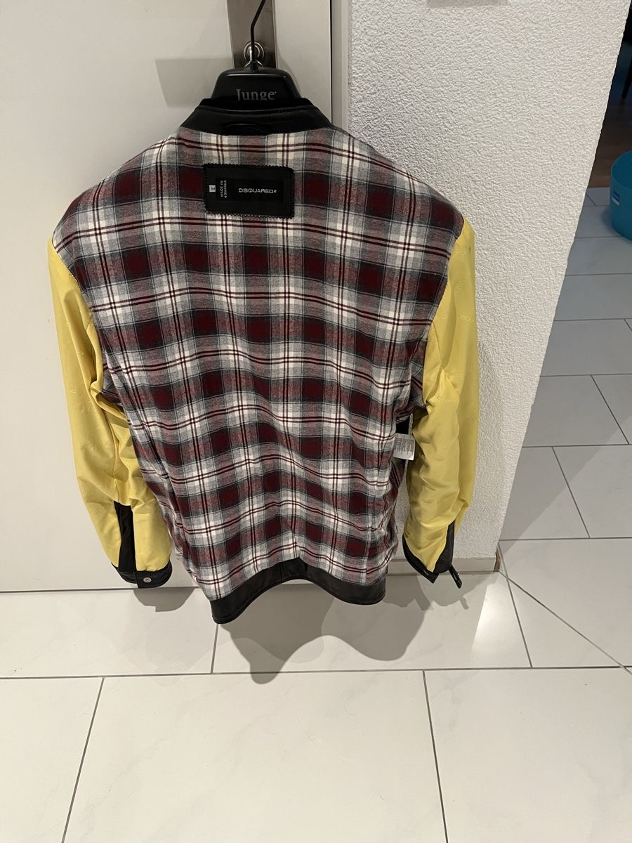 Dsquared2 Jacken: Dsquared2 Lederjacke schwarz Grösse 54 – Gebraucht aus Allschwil von Manolictus 5