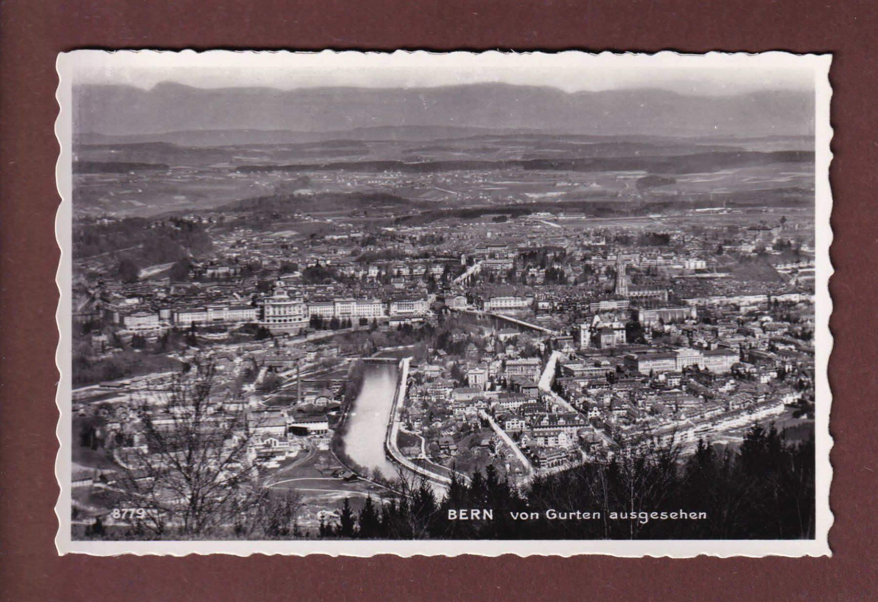 Cartoline postali: BERN von Gurten aus – Usato da Pully venduto da nicecards-shop