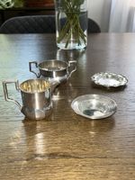 4er Konvolut Silberobjekte (190g) - Sterling 925 / 835 / 800