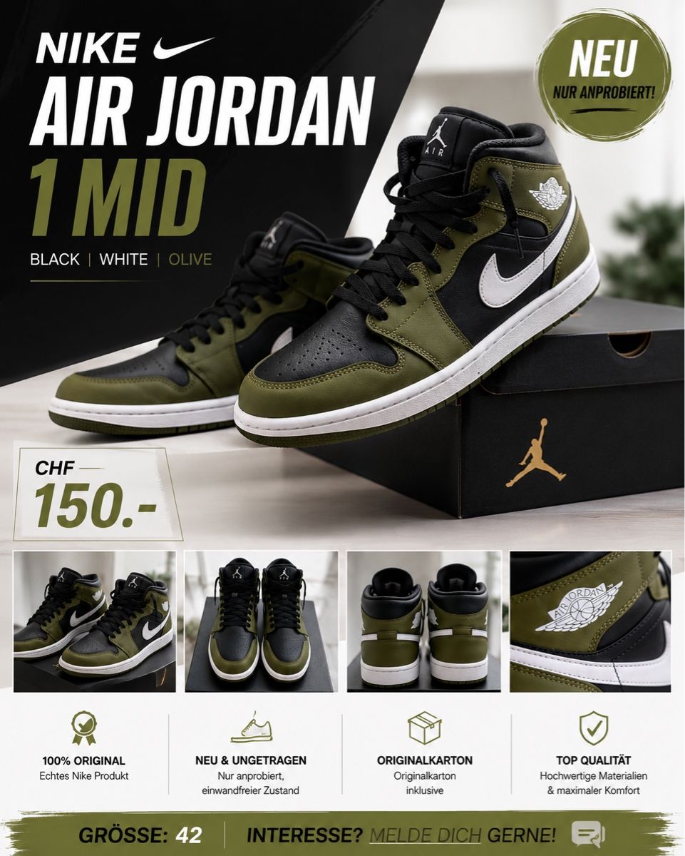 Jordan Scarpe da uomo: Nike  – Nuovo (secondo la descrizione) da Aarau venduto da leo_q72w 2
