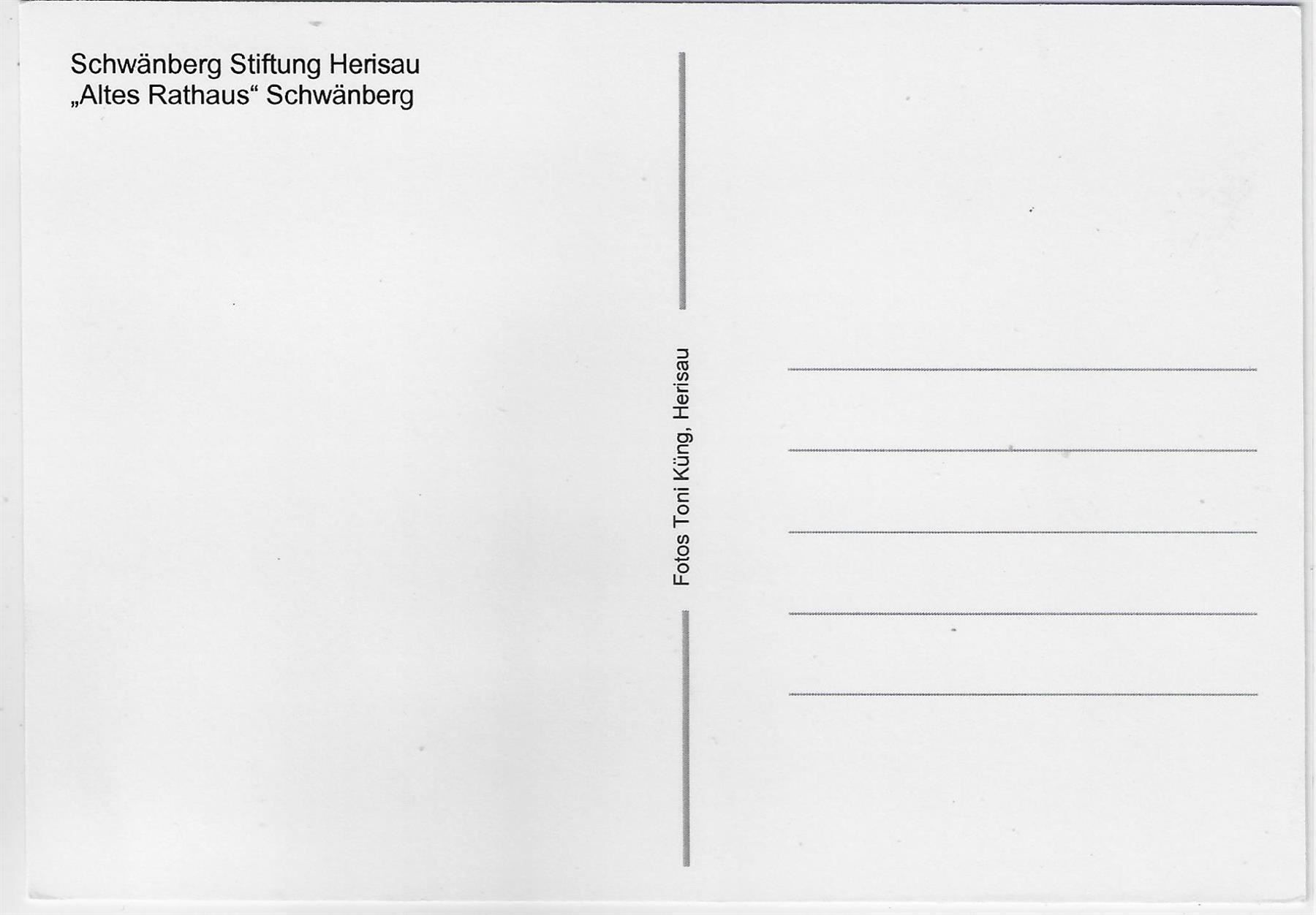 Cartoline postali: Schwänberg Stiftung Herisau - Altes – Antico da Ettingen venduto da Kartenplanet 1