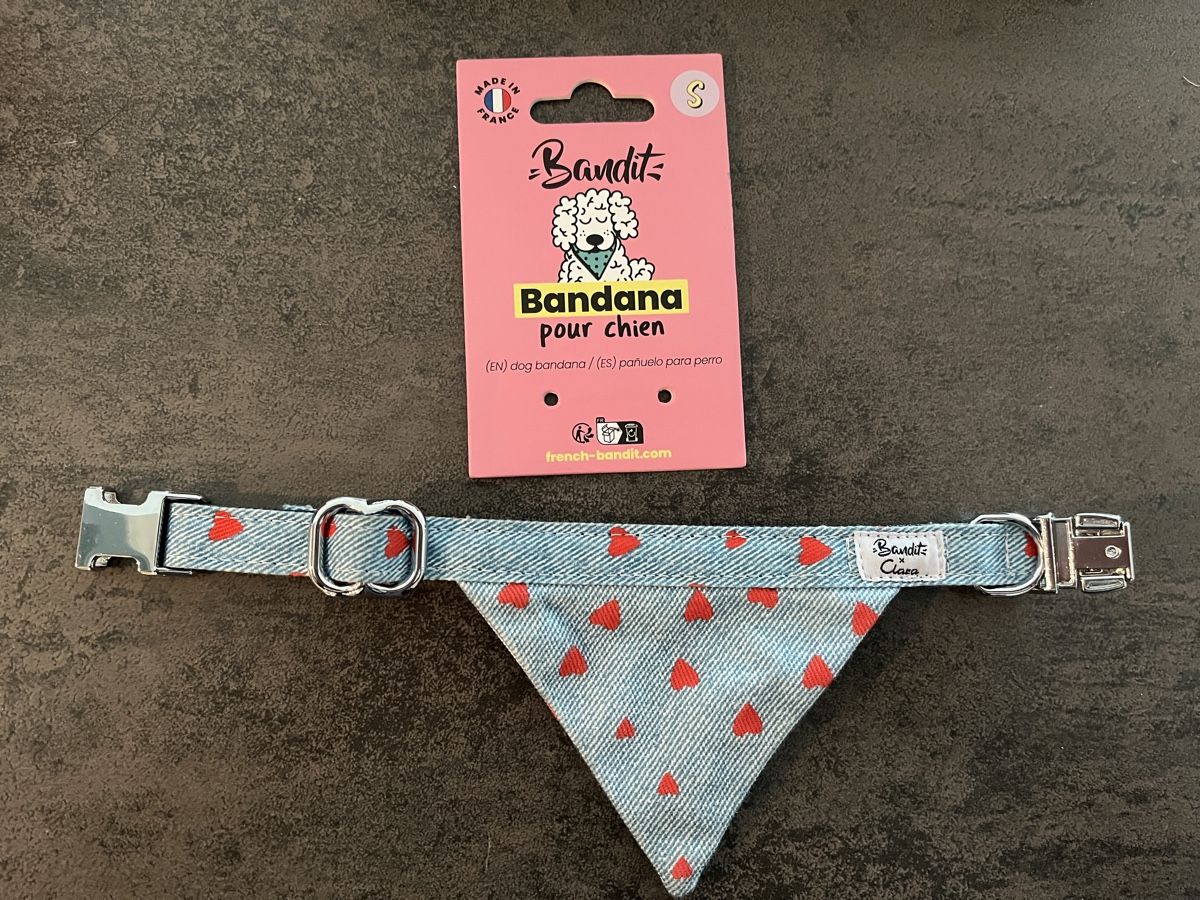 Guinzagli & Collari: Bandana pour chien taille S – Nuovo (secondo la descrizione) da Mont-sur-Lausanne venduto da Pioutch