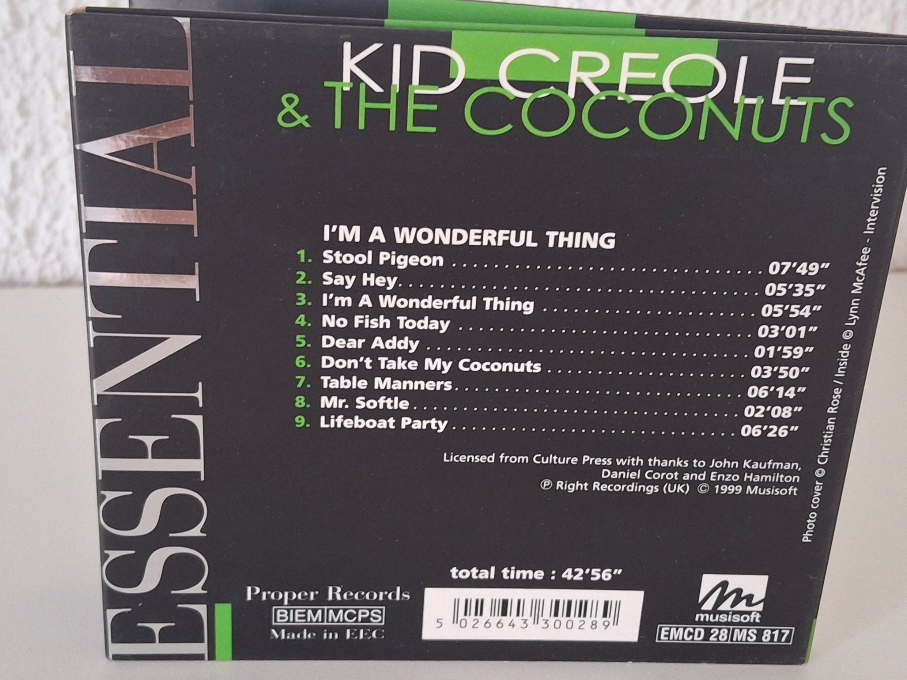 CDs: CD Kid Creole & The Coconuts  - Essential Masters – Gebraucht aus Aarberg von Jackup1 1