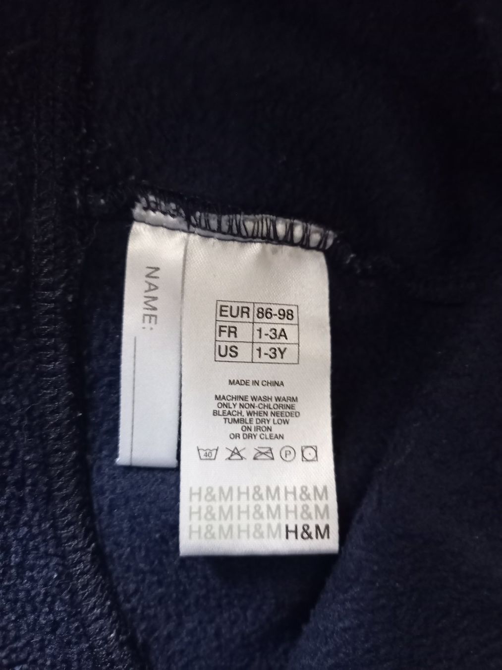 H&M Altro abbigliamento per bambino: Fleece Kappe / Mütze H&M Gr. 86 - 98 – Usato da Unterengstringen venduto da saraman 1