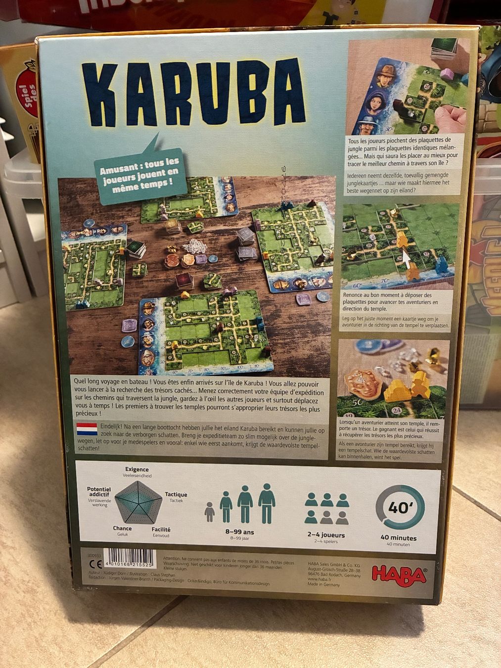 Giochi: Karuba gioco di società – Usato da Maggia venduto da quankina