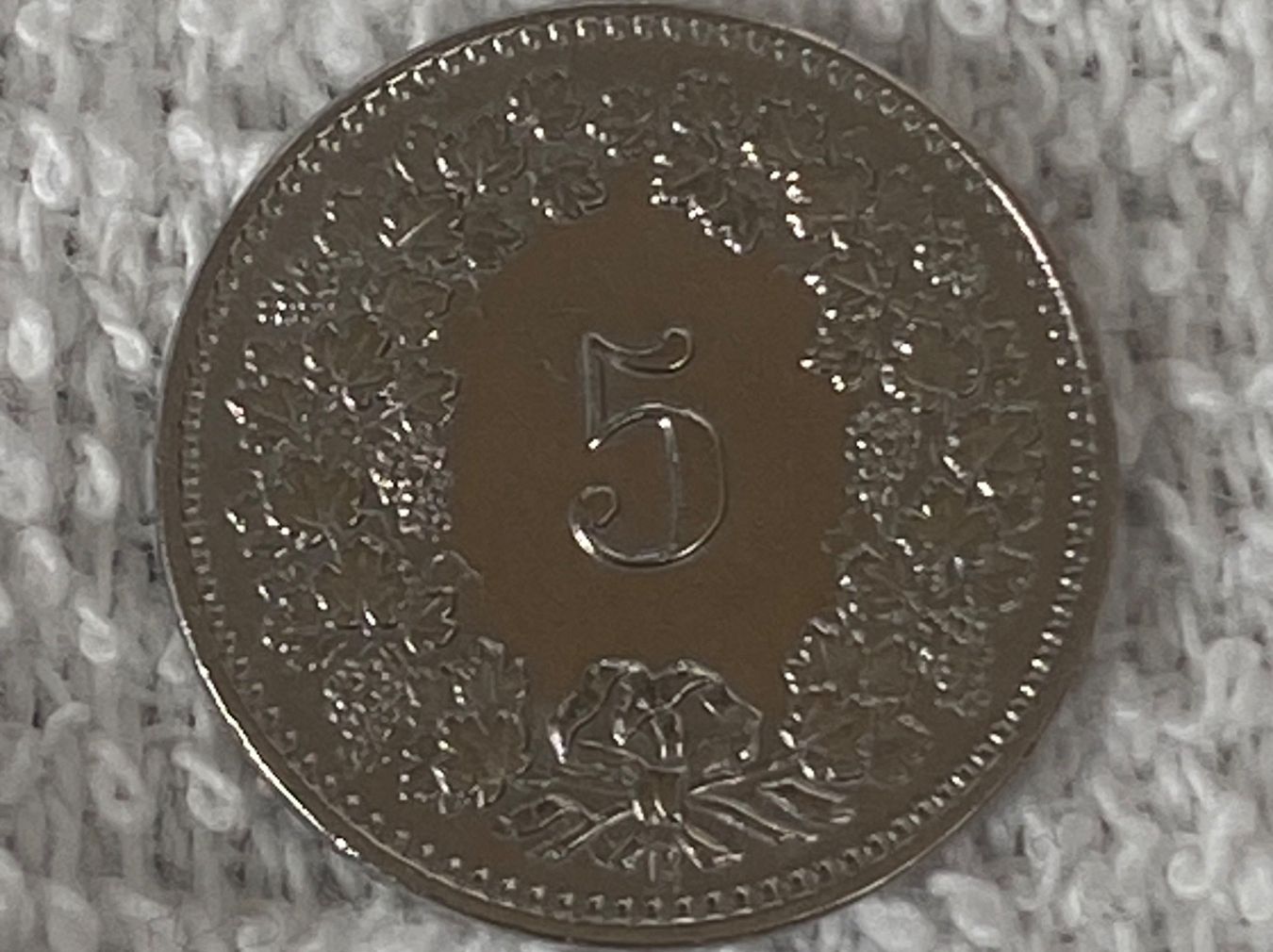 Tutti le monete: 5 centimes/rappen 1895 – Usato da Nyon venduto da Ilmi09 1