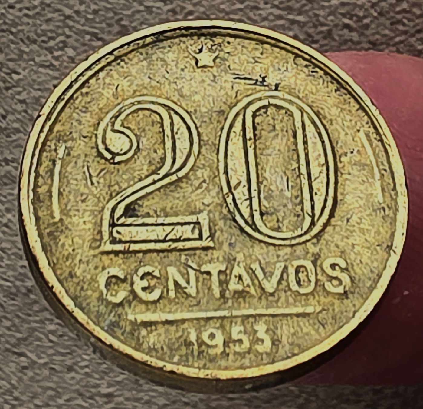 Tutti le monete: BRASILIEN 20 CENTAVOS 1953 – Usato da Winterthur venduto da Creso70 1