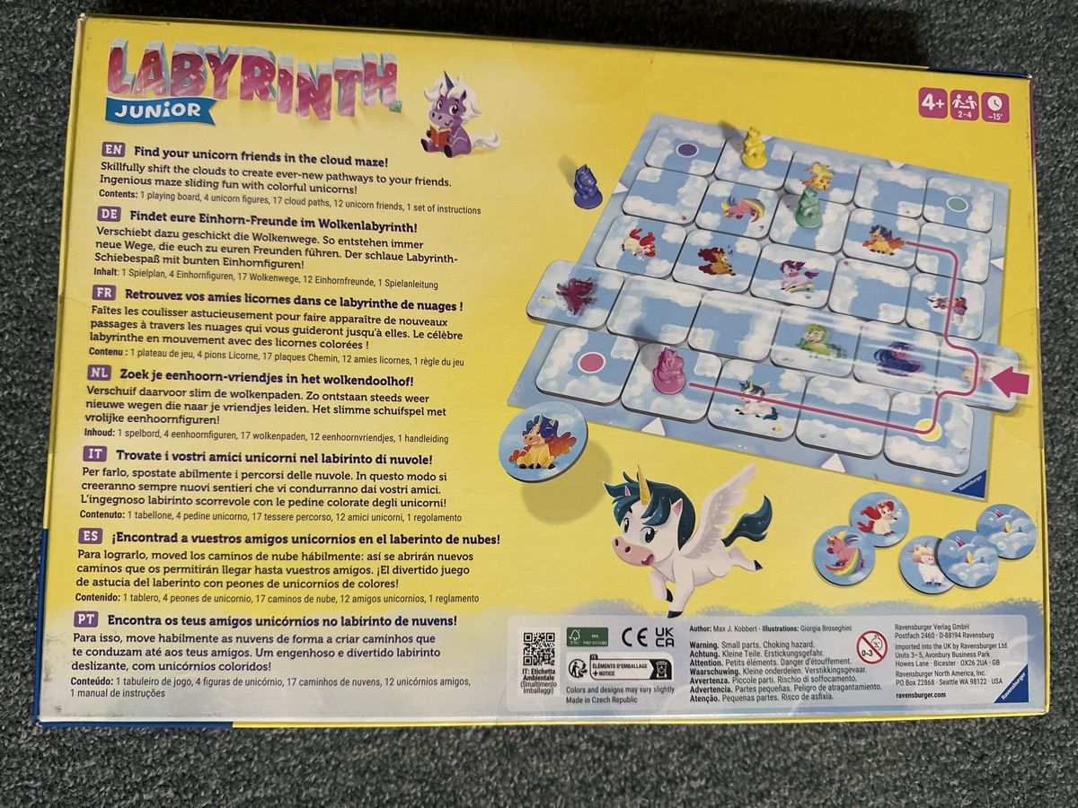 Ravensburger Spiele: Labyrinth Junior Ravensburger Spiel  – Neu und originalverpackt aus Baltschieder von YmroBe 1