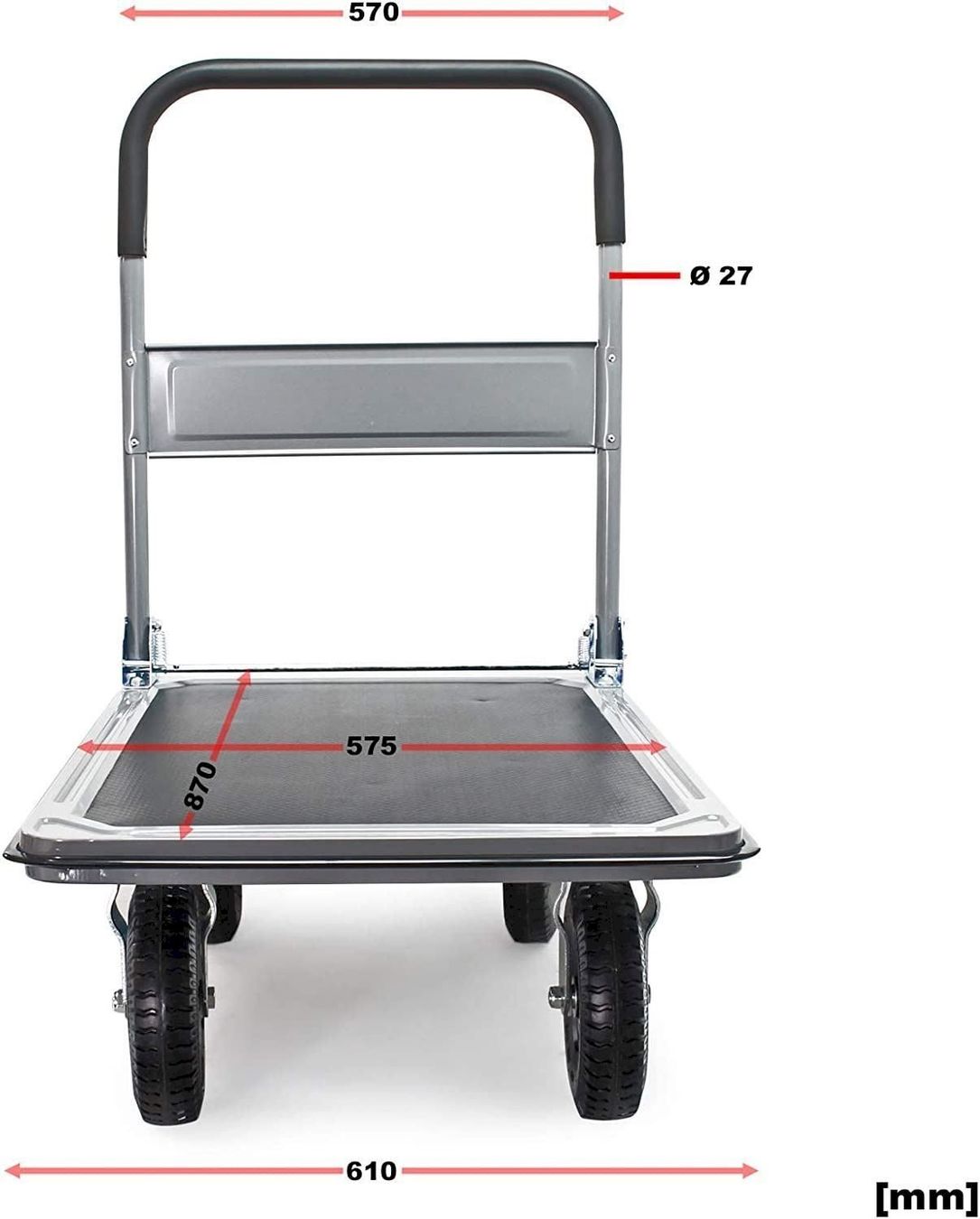 Transportwagen: WilTec Plattformwagen bis 300kg – Neu und originalverpackt aus Bottighofen von zaap 3