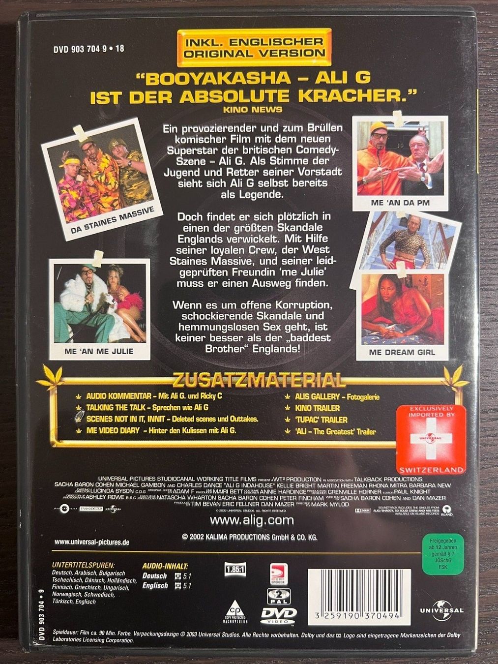 Alle DVDs: Ali G Indahouse – Gebraucht aus Zürich von FilmFreunde 1