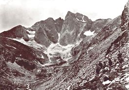 Vignemale (Htes-Pyrénées), Vue des Oulettes, datée 1960