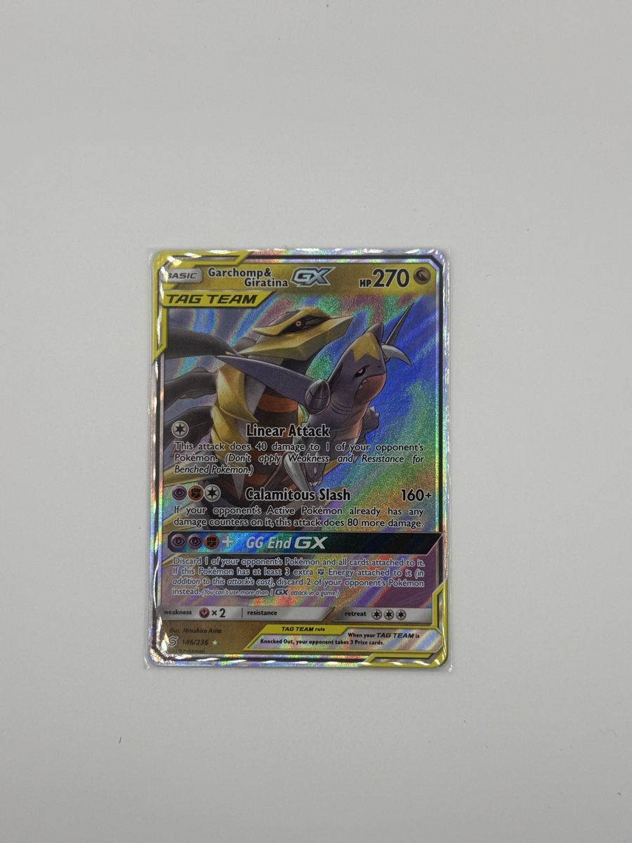 Karten: Garchomp & Giratina GX Tag Team – Neu (gemäss Beschreibung) aus Dietikon von HIVE-Games