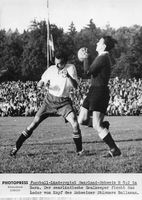 6x Original Pressefotos 1951/1952: CH Fussball-Nati