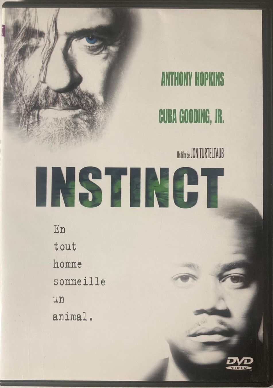 Tutti i DVDs: ANTHONY HOPKINS / CUBA GOODING, JR. - INSTINCT – Usato da Poliez-Pittet venduto da Newtown-Records