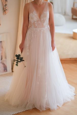 Wunderschönes Hochzeitskleid von Willowby, Grösse 36