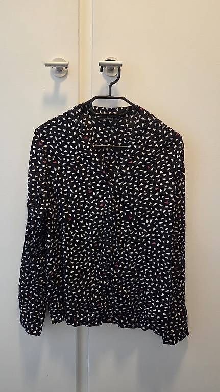 Only Camicette: Only Bluse schwarz-weiss, S/36 – Usato da Bern venduto da nigq