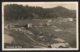 Schwendi ob Thun, Ortsansicht aus der Vo