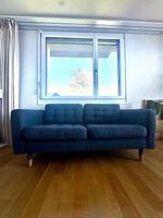 Canapé IKEA NORSBORG 2 places gris anthracite