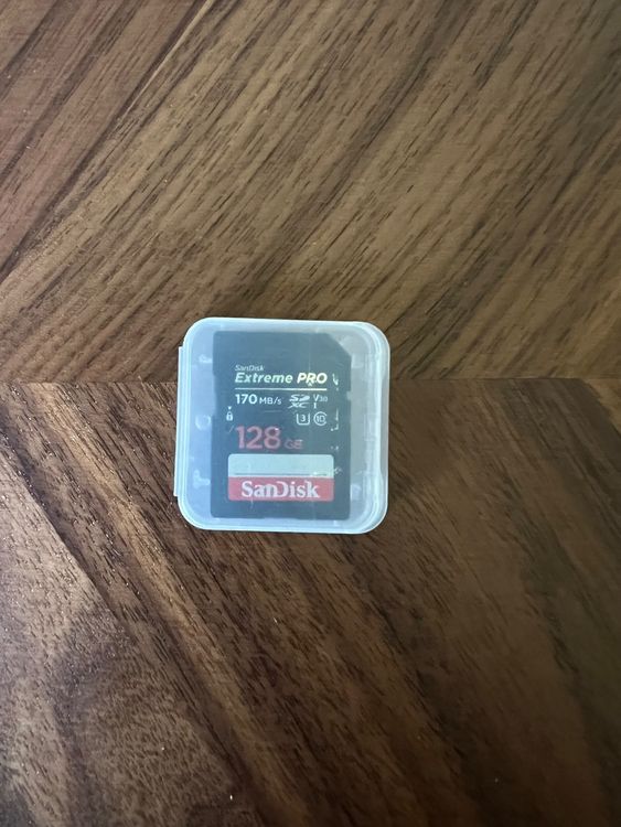 SanDisk Extreme Pro SD Card 128gb 170mb (Gebraucht) in Buckten für CHF ...