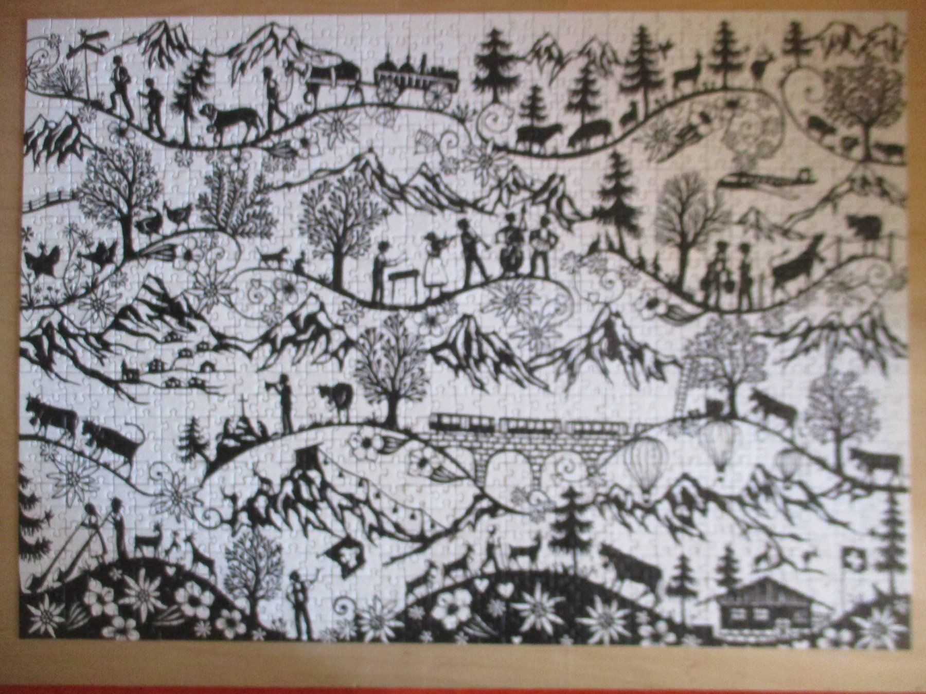 Puzzles: Puzzle Scherenschnitt 1 – D'occasion à Birsfelden par alles-muss-raus 1
