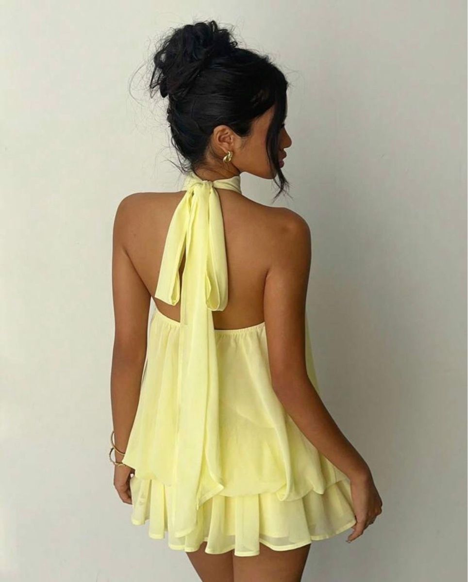 Vestiti: Gelbes Sommerkleid – Nuovo (secondo la descrizione) da Dietikon venduto da me9_mh2j 2