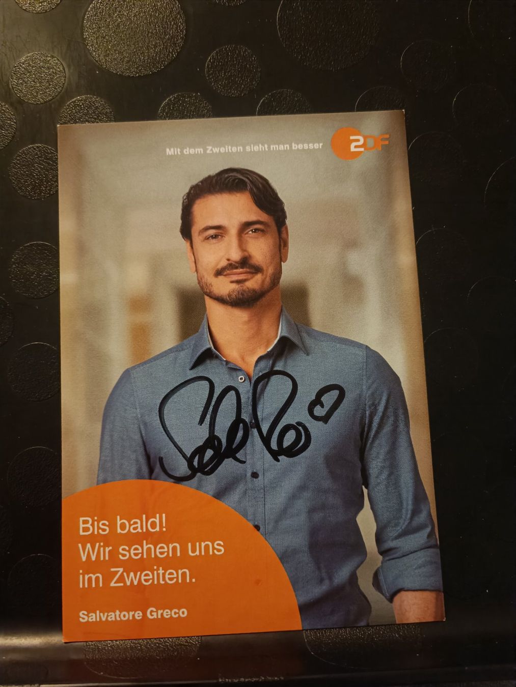 Autografi: Salvatore Greco - signiert - Blutige Anfänger – Usato da Menziken venduto da Artographs
