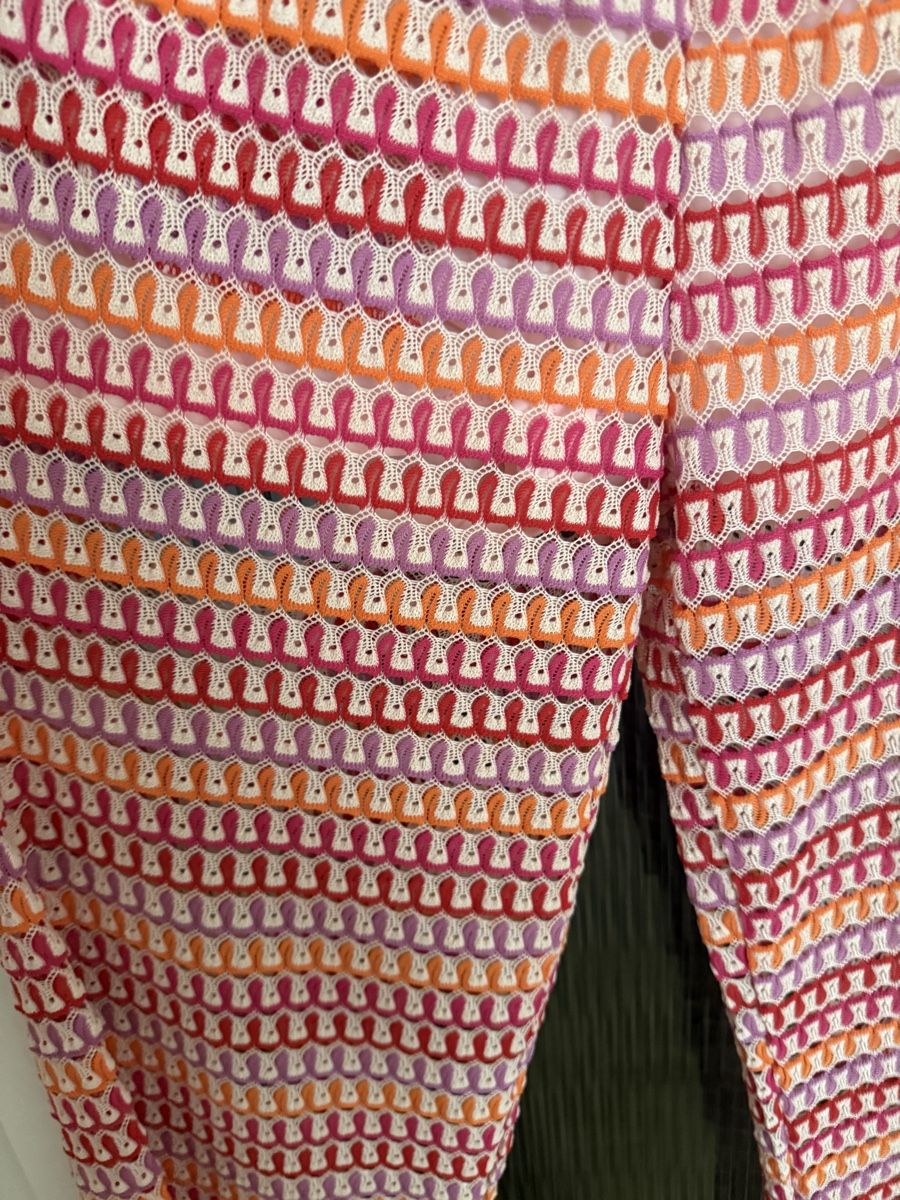 Pantalons: Pantalon tricoté rayé multicolore – Neuf (Voir description) à Monthey par iri_9pt5 2