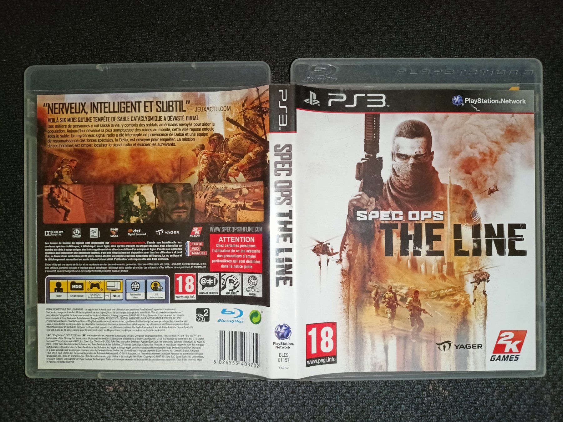 Spiele: Specs ops: The Line PS3 - PAL FR – Gebraucht aus Grand-Lancy von mar_2vbf
