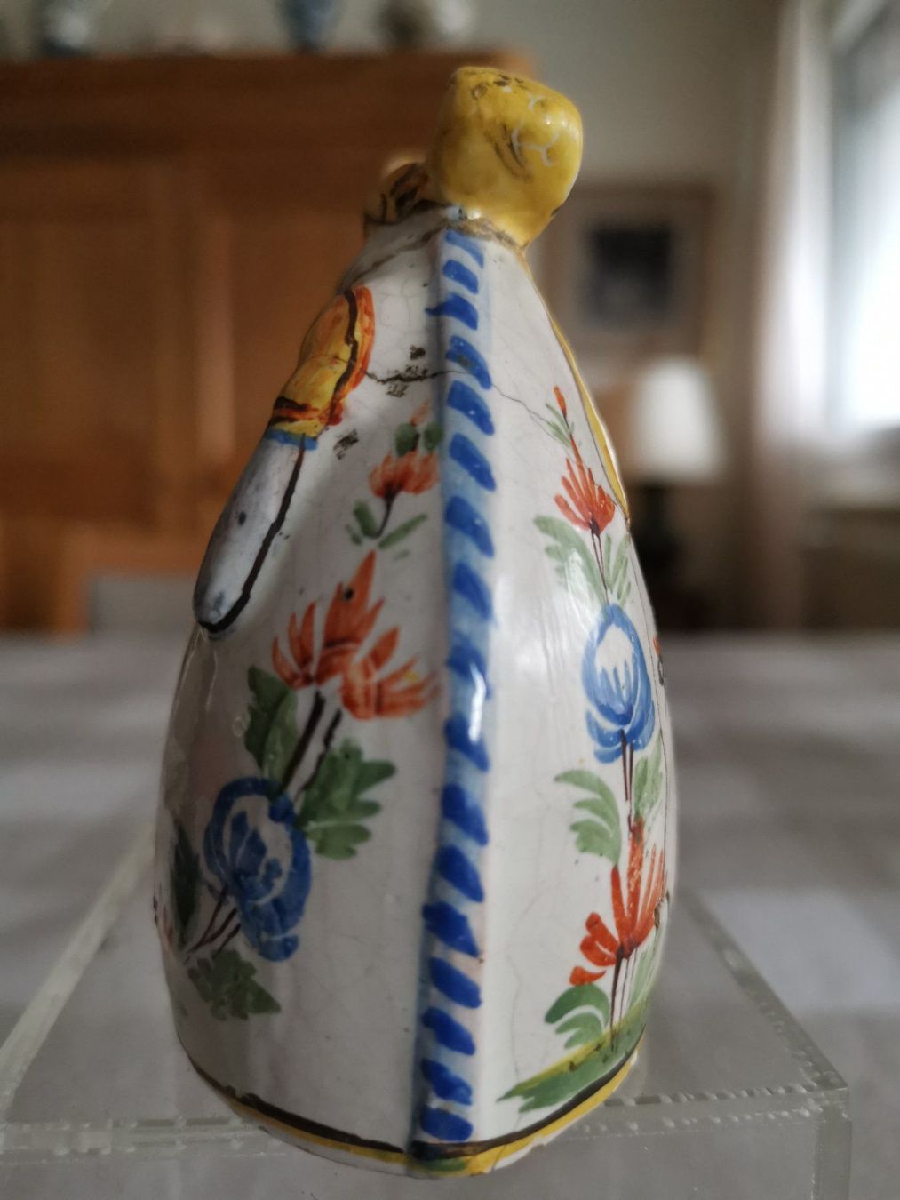 Campanacci mucche: Antikes Glöckchen aus Fayence – Usato da La Tour-de-Peilz venduto da minipuce123 2