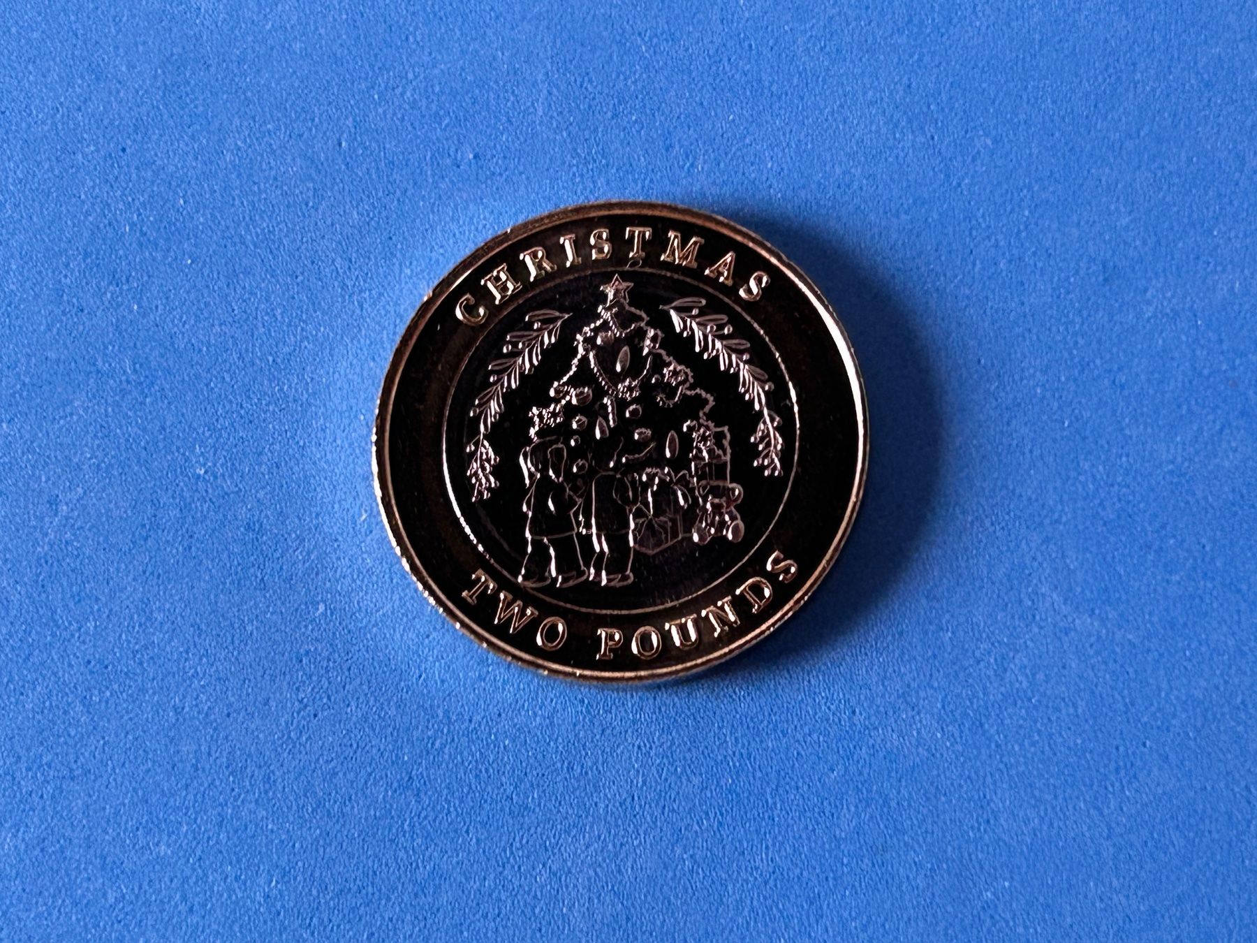 Tutti le monete: Gibraltar - 2 Pounds - Christmas 2023 UNC – Nuovo (secondo la descrizione) da Corcelles NE venduto da AJKader 9