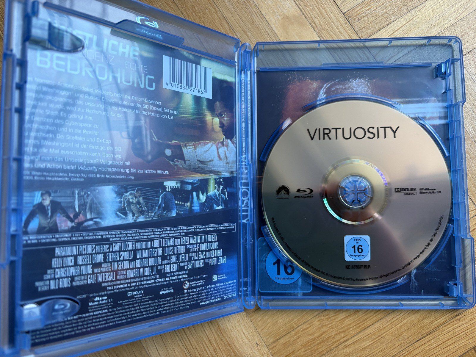 Alle DVDs: Virtuosity - Blu-ray – Neu (gemäss Beschreibung) aus Zürich von Malcom 1